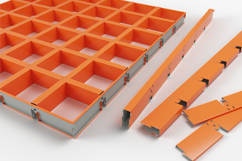 Sufit podwieszany rastrowy KRAFT 