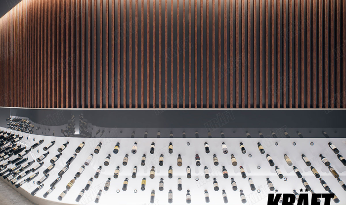 Okładzina ścienna z listwy kubicznej  (+3 zdjęcia) 