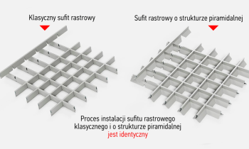 Wideo instrukcje dotyczące montażu sufitu rastrowego