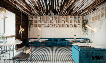 An easy way to design a creative linear strip ceiling (+ 6 photos)