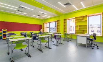 Enchanting Oxbridge International School in Tashkent with KRAFT Led lighting system