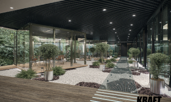 What kind of office without a vertical garden, glass paths and false ceilings? (+6 photos)