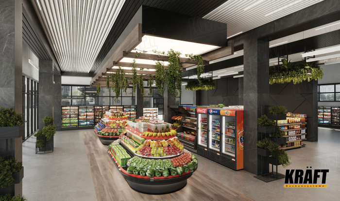 Nowy artykuł: Zalety sufitów listwowych dla sklepu spożywczego